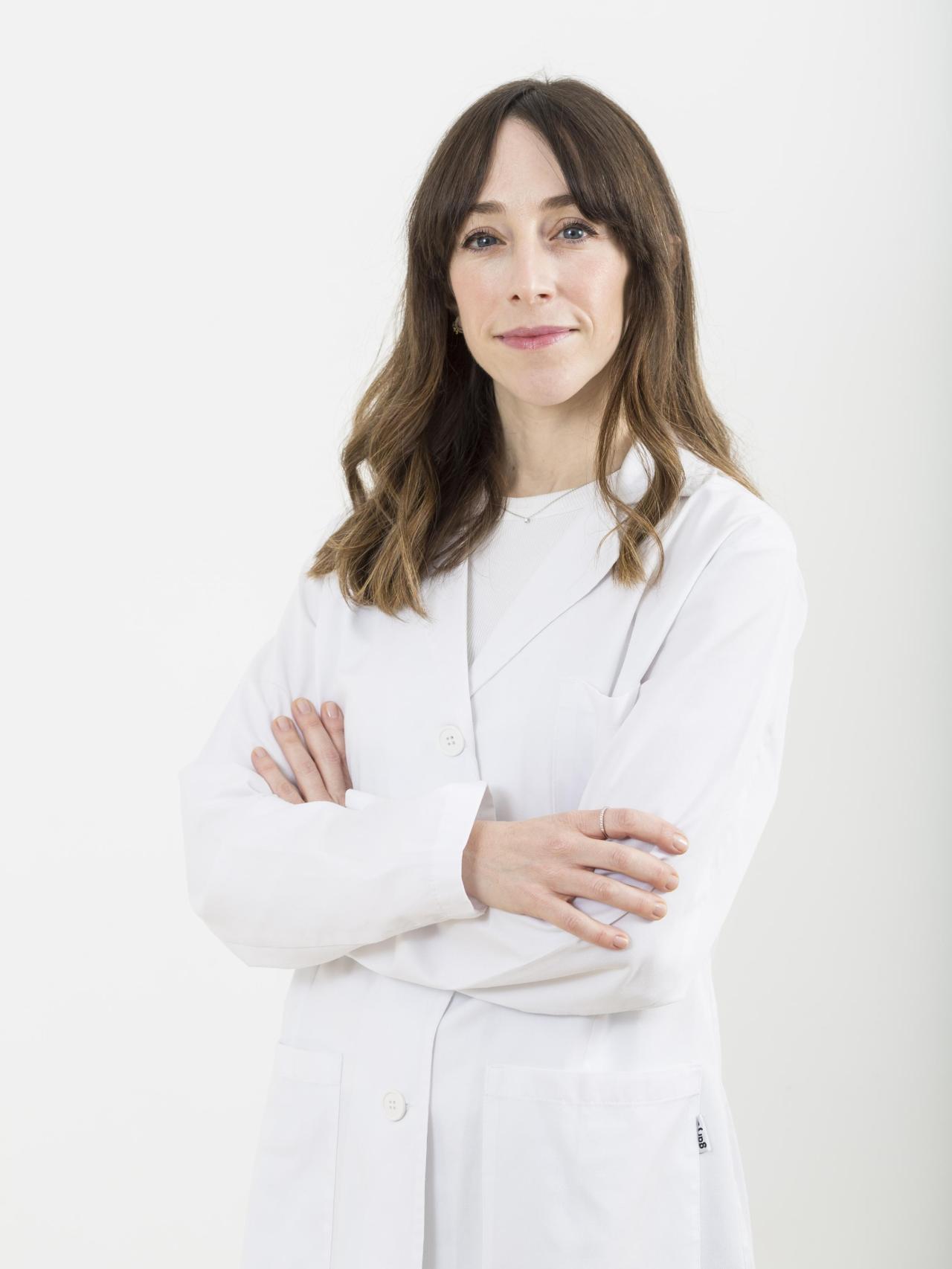 Imagen de la dermatóloga.