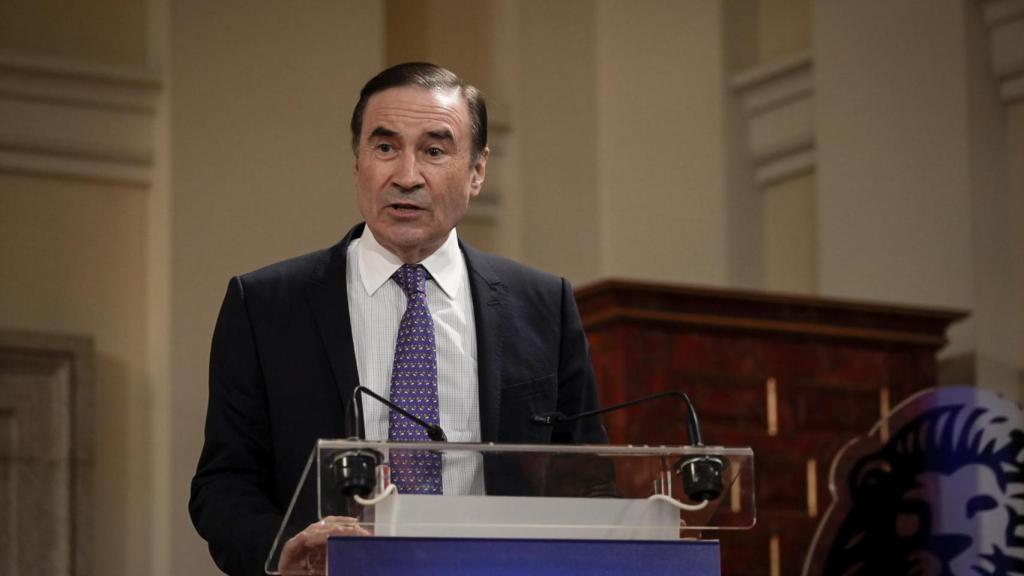 Pedro J. Ramírez, presidente ejecutivo y director de EL ESPAÑOL, en los X premios Los Leones de EL ESPAÑOL