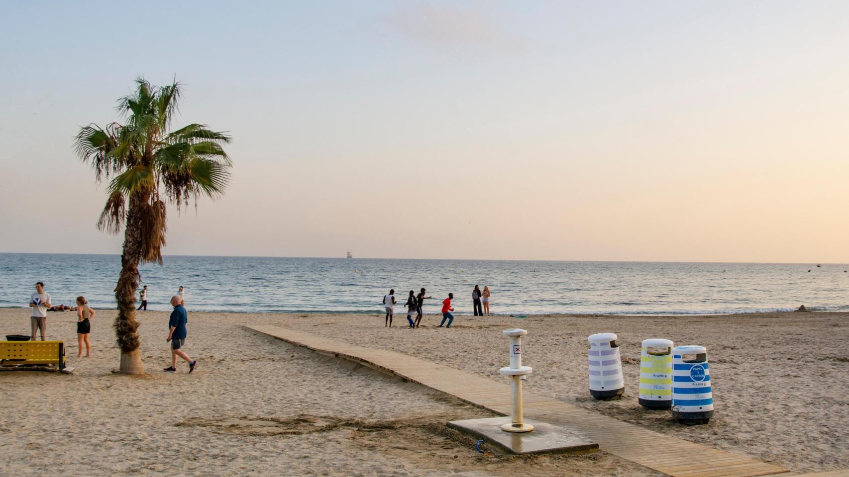 Una playa de Alicante