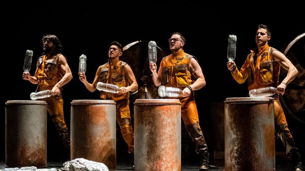 Una escena del nuevo espectáculo teatral y musical 'Trash!'