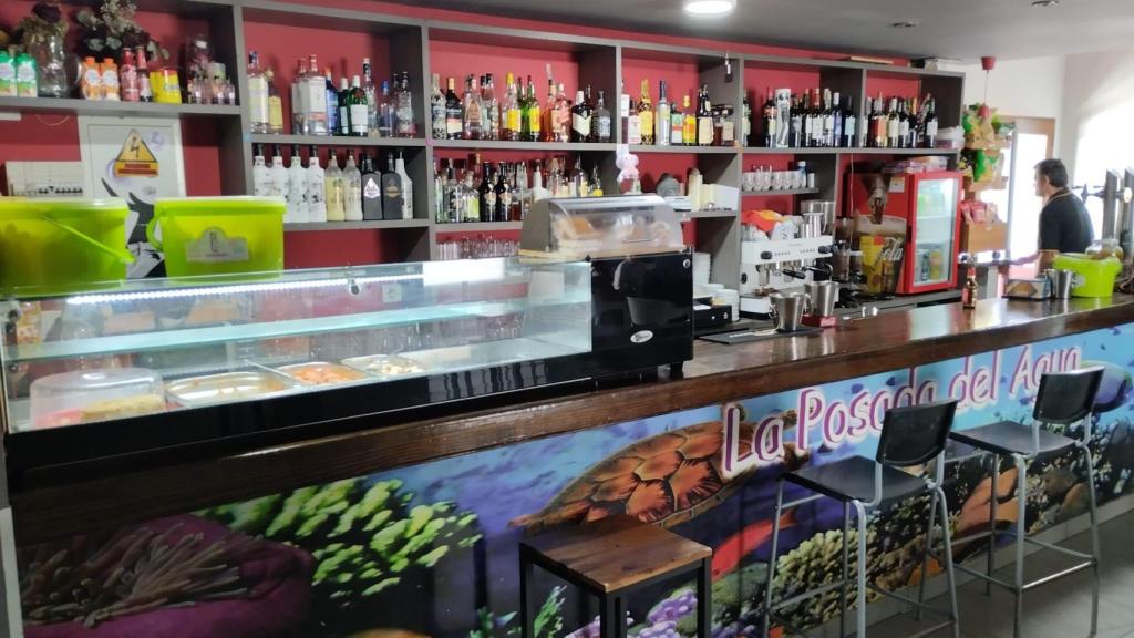 La barra del bar