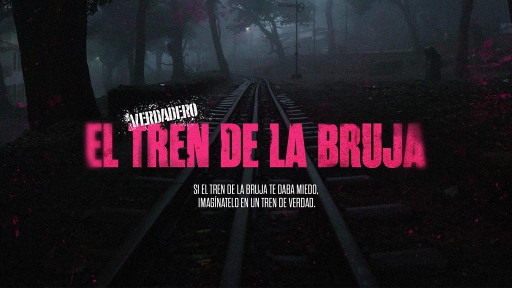 El verdadero tren de la bruja.
