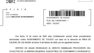 Una de las sanciones publicada en la web del PSOE local.