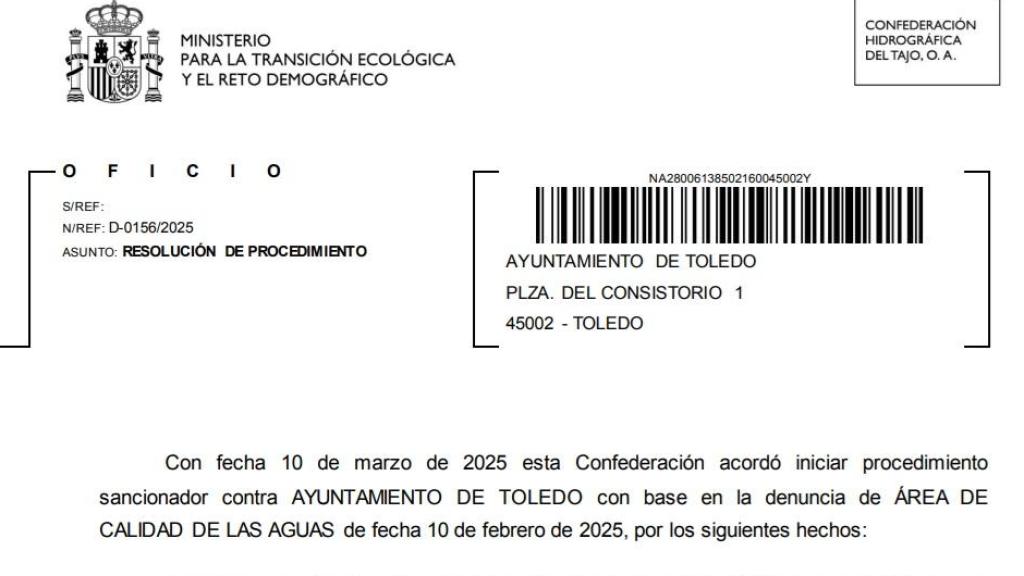 Una de las sanciones publicada en la web del PSOE local.