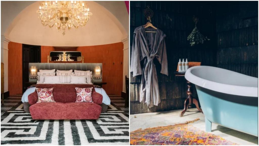 Interior de una suite de la Casa Beatnik Hotel