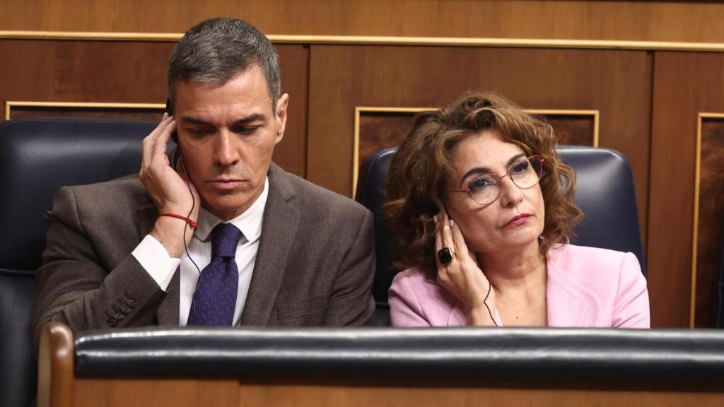 Sánchez este miércoles en el Congreso.