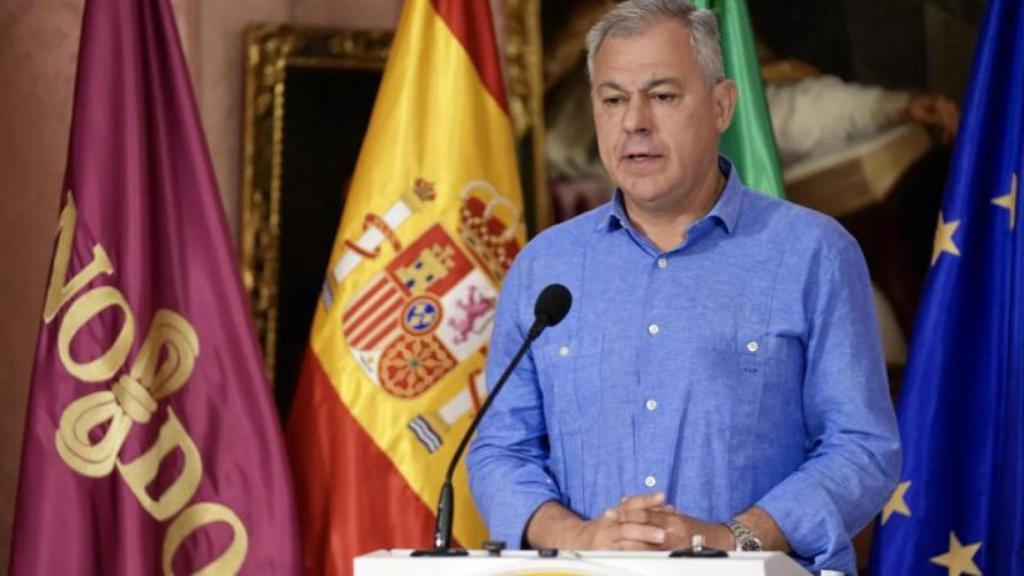 Imagen del alcalde de Sevilla, José Luis Sanz.