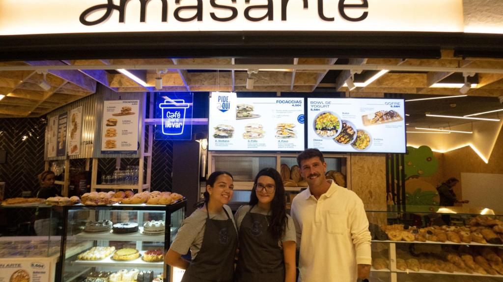 Imagen del nuevo Amasarte en el Centro Comercial Cuatro Caminos.
