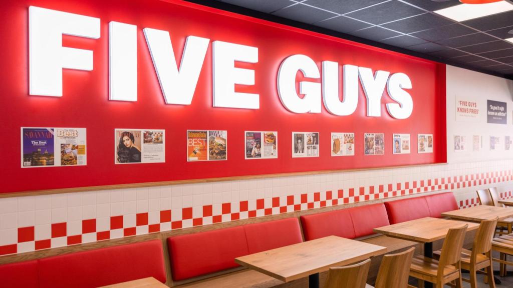 Local de Five Guys.