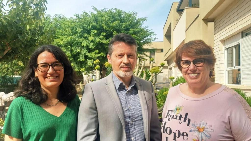 Marina Planelles, Pablo López y María del Remedio.