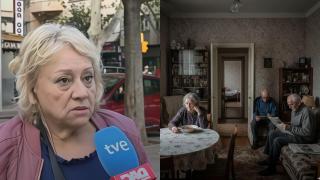 Flora Ropero y un grupo de jubilados compartiendo piso creados con IA.