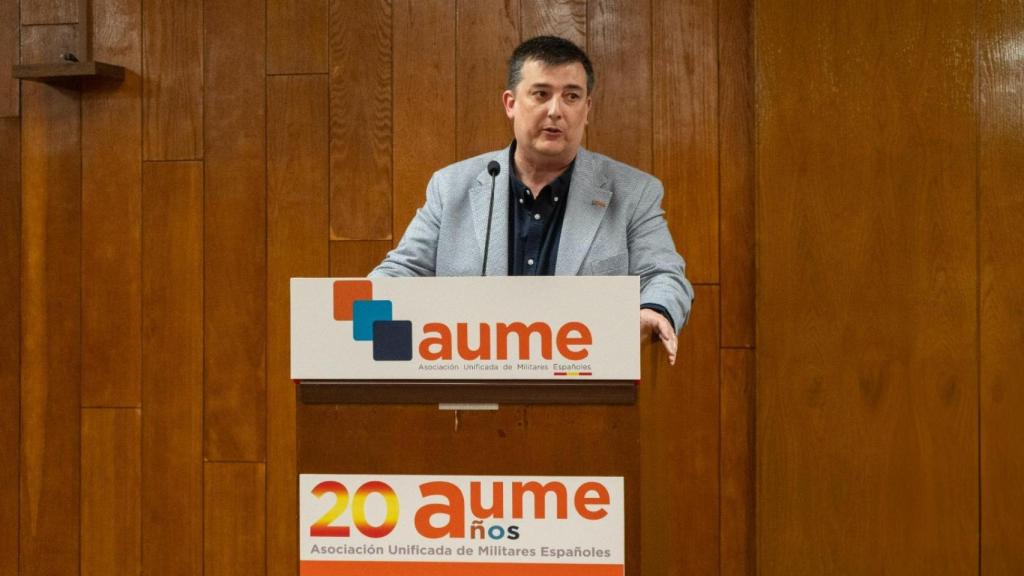 Iñaki Unibaso, secretario general de AUME y militar destinado en Valladolid desde hace 30 años