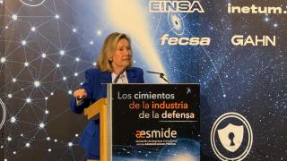 Amparo Valcarce, secretaria de Estado de Defensa.