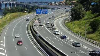 Imagen de un tramo de la AP-9.