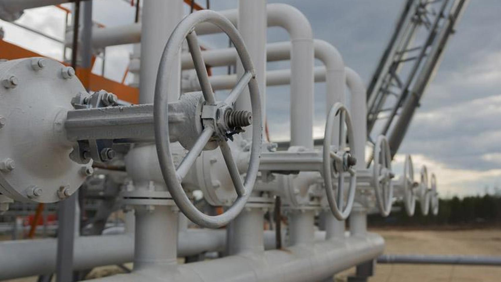 Infraestructura de distribución de gas.