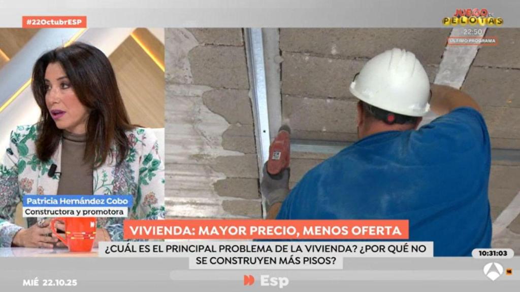 Patricia Hernández Cobo, constructora y promotora inmobiliaria