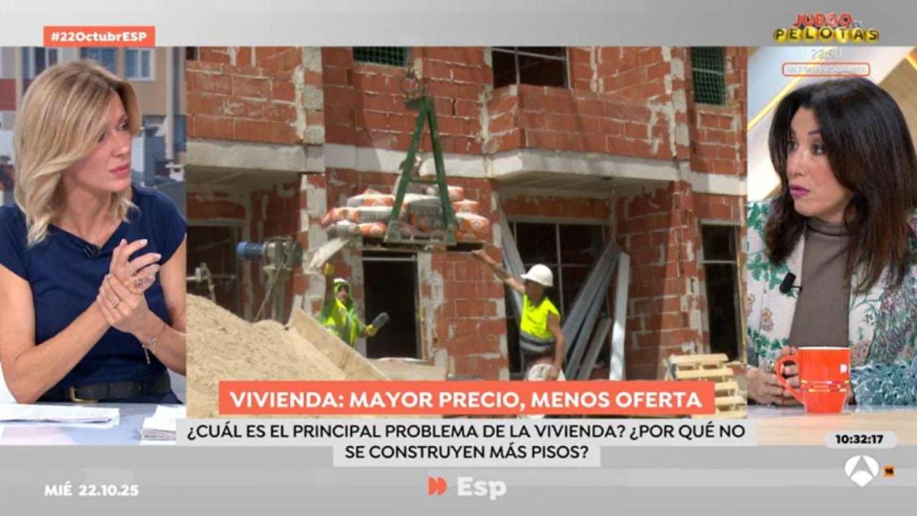 Susana Griso, presentadora (derecha), y Patricia Hernández Cobo, constructora y promotora inmobiliaria (derecha)