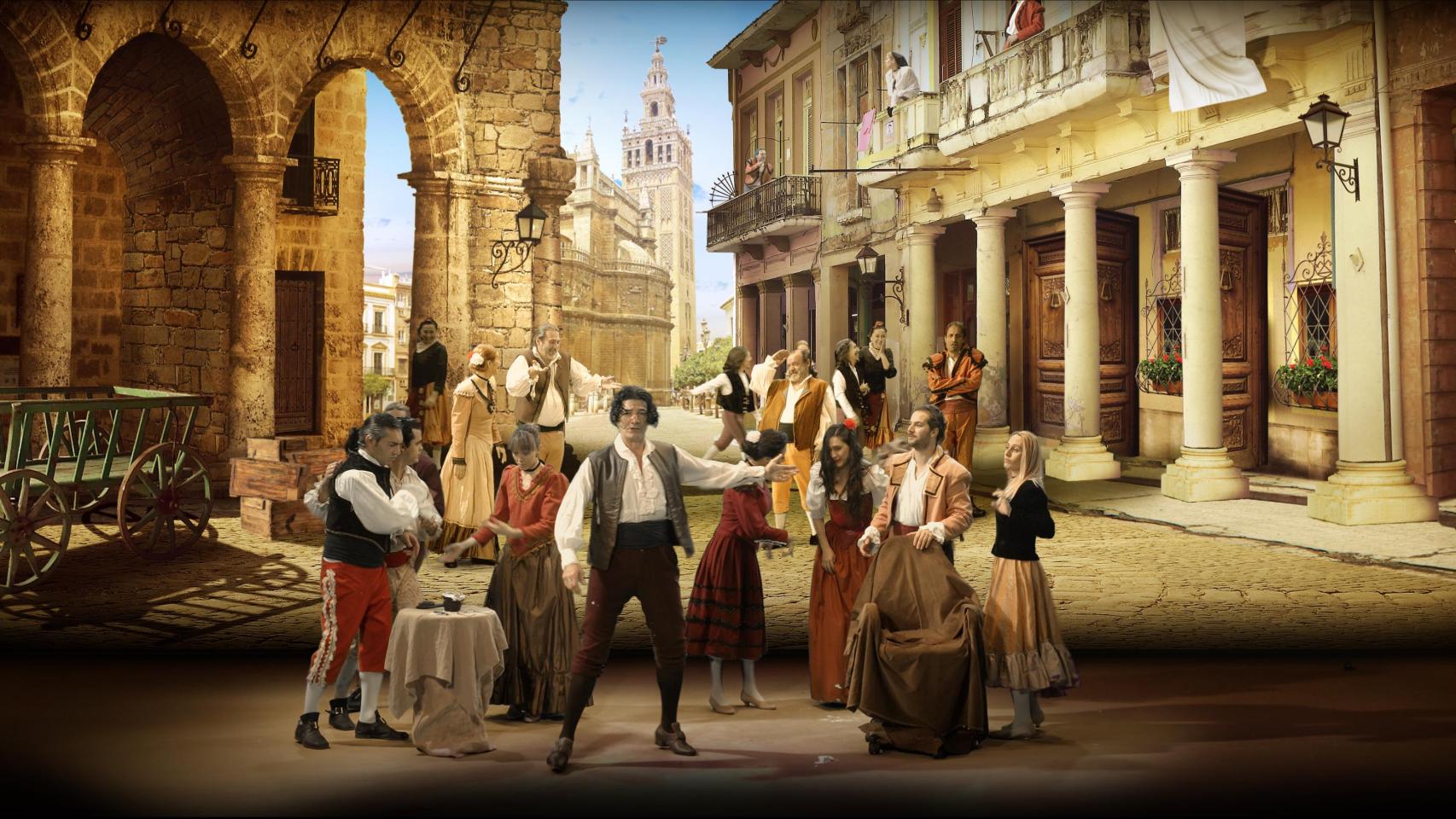 Una de las interpretaciones de este espectáculo.