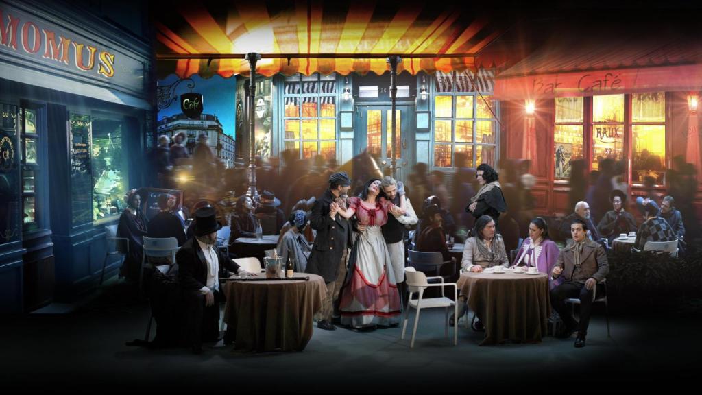 Uno de los momentos del espectáculo.