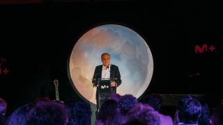 Javier de Paz, presidente no ejecutivo de Movistar Plus, en un evento el pasado mes de junio.