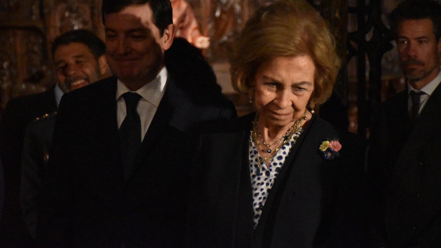 Visita de la reina Sofía a la exposición de Las Edades del Hombre en Zamora