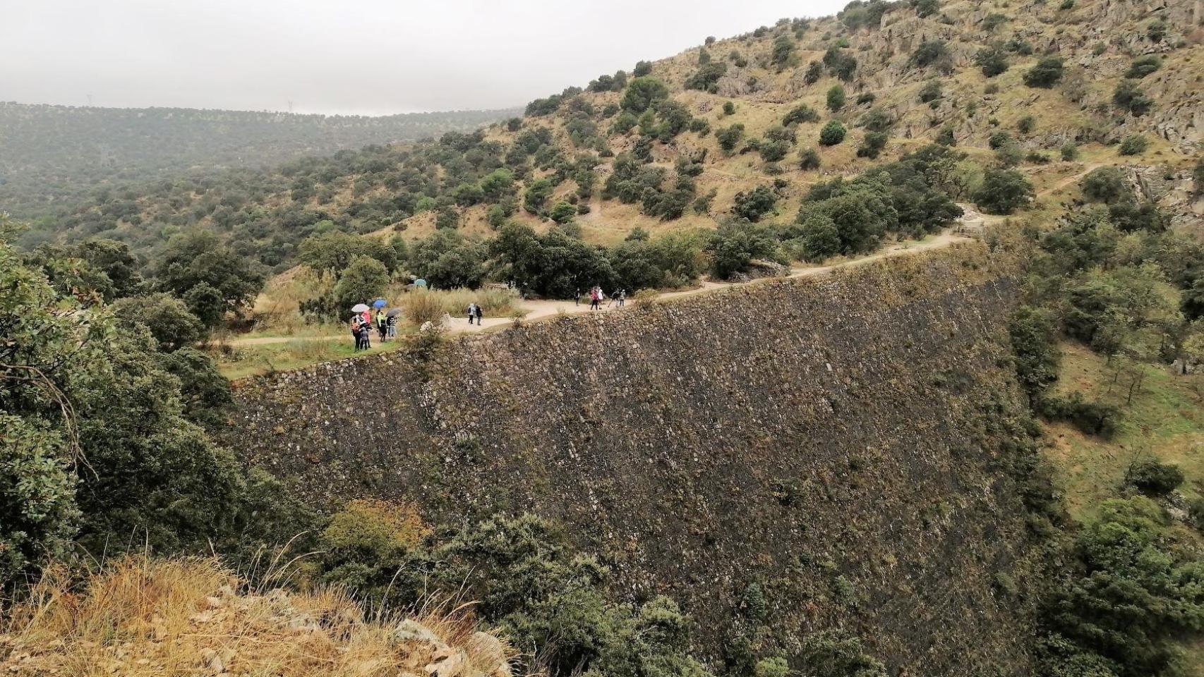 La Presa del Gasco en una foto de archivo de 2021.