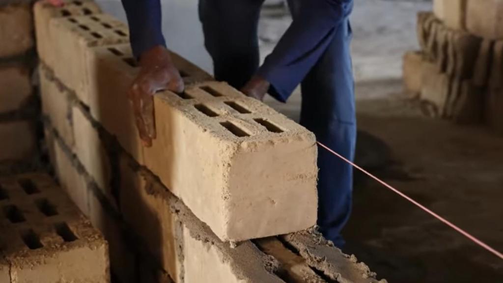 El ladrillo de biohormigón Agrocrete.