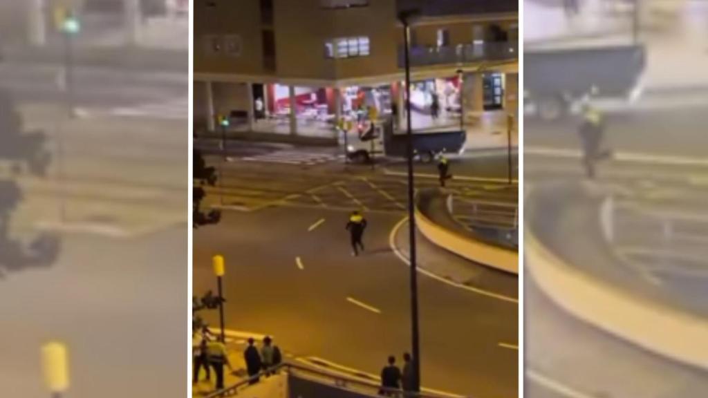 Persecución policial en Parque Goya (Zaragoza)