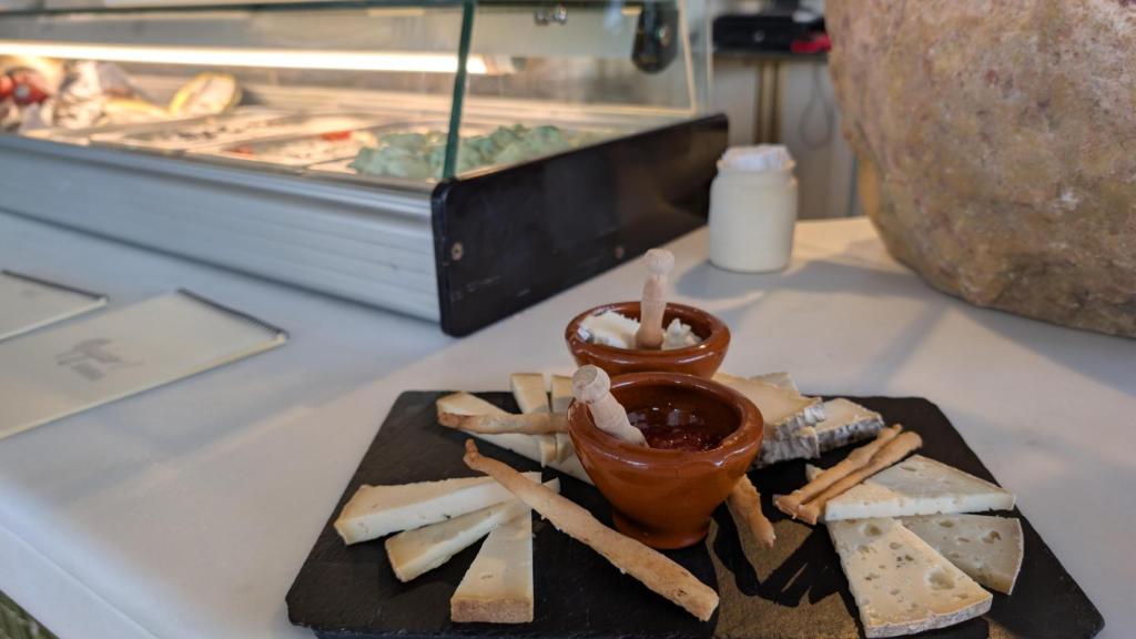 La tabla de quesos del Sereix de Mutxamel.