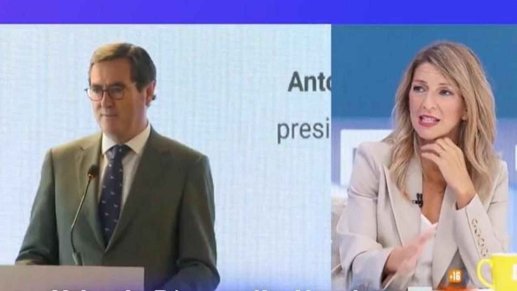 Yolanda Díaz este jueves en 'La Hora de La 1' de TVE.