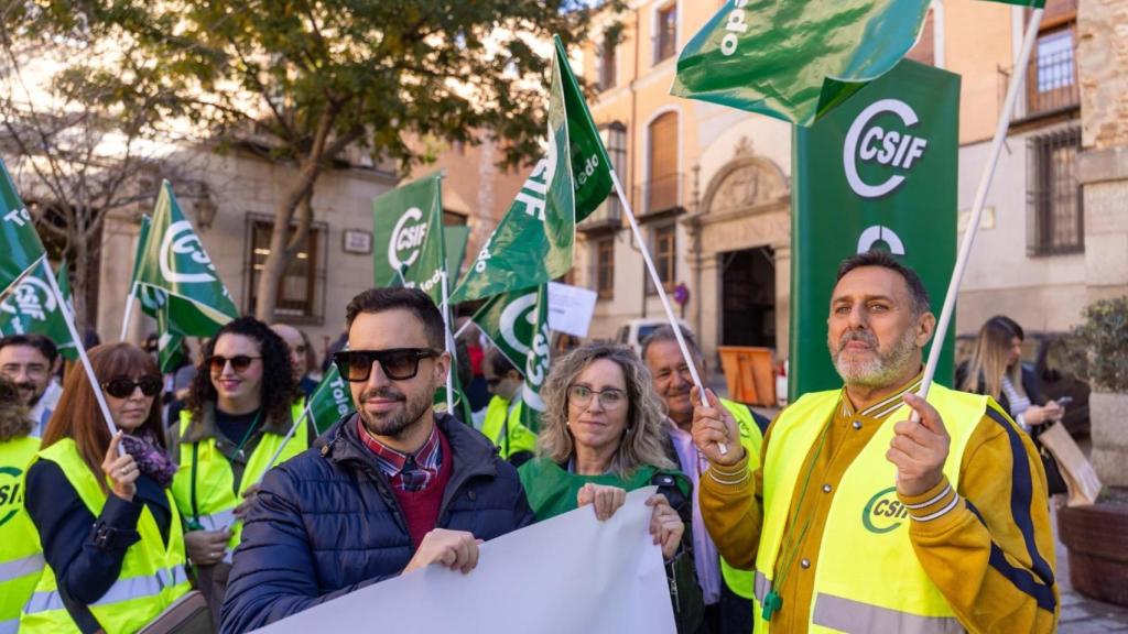 Manifestación de CSIF.