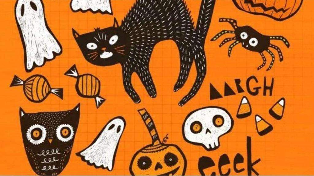 Cartel de la fiesta de Samaín que se celebrará en el local de Semente Corunha