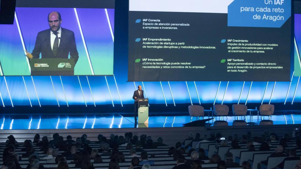 El IAF presentará su nuevo modelo de gestión en Aragón Business Summit 2025. En la imagen, la edición del año pasado que fue todo un éxito de participación.