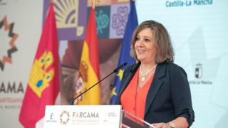 Patricia Franco en rueda de prensa.