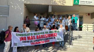 Concentración este jueves en el centro de salud Alameda Perchel.