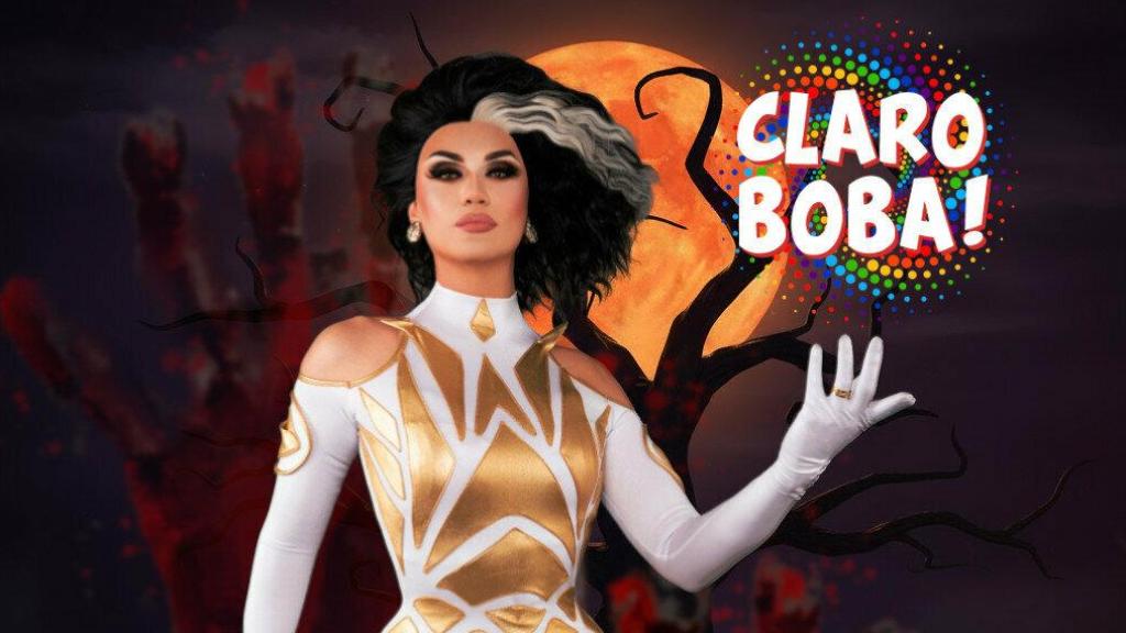 Cartel del terrorífico espectáculo de Manila Luzon, que estará seguido de una gran Fiesta de Halloween