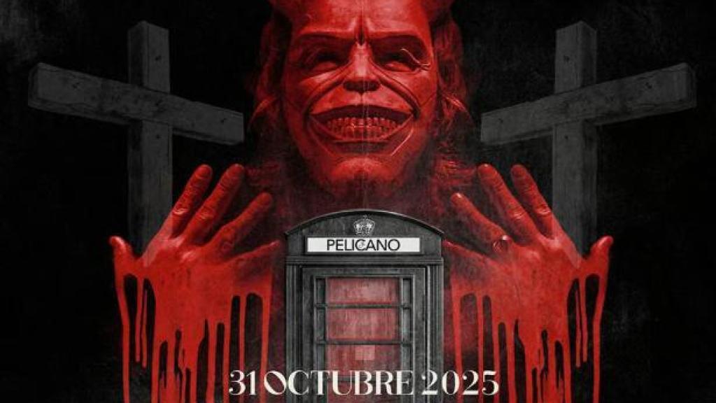 Cartel de la Fiesta de Halloween de la sala Pelícano