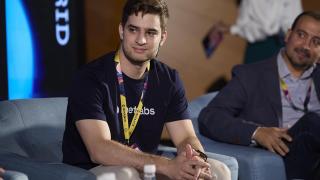 Pablo Gómez, fundador de Metlabs, en un congreso tecnológico.