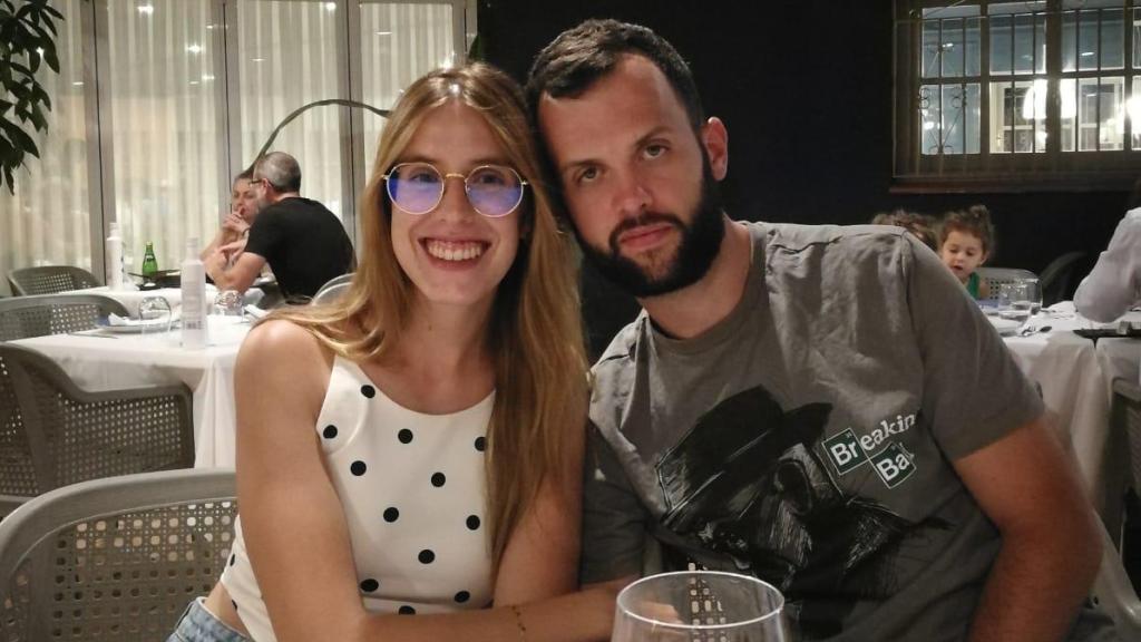 Núria y Rubén, en una imagen de archivo. EE