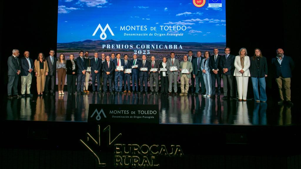 Entrega de premios de la DOP Aceite de Oliva 'Montes de Toledo'. Foto: JCCM.