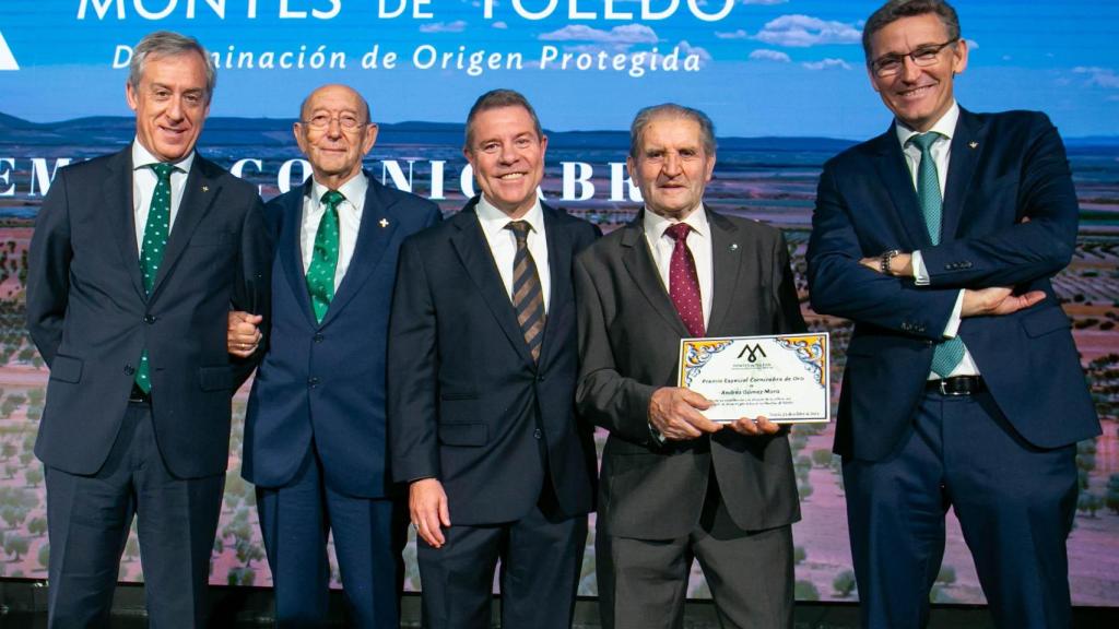 Entrega de premios de la DOP Aceite de Oliva 'Montes de Toledo'. Foto: JCCM.