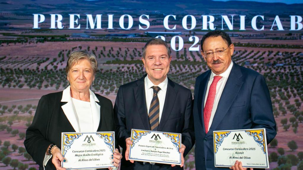 Entrega de premios de la DOP Aceite de Oliva 'Montes de Toledo'. Foto: JCCM.