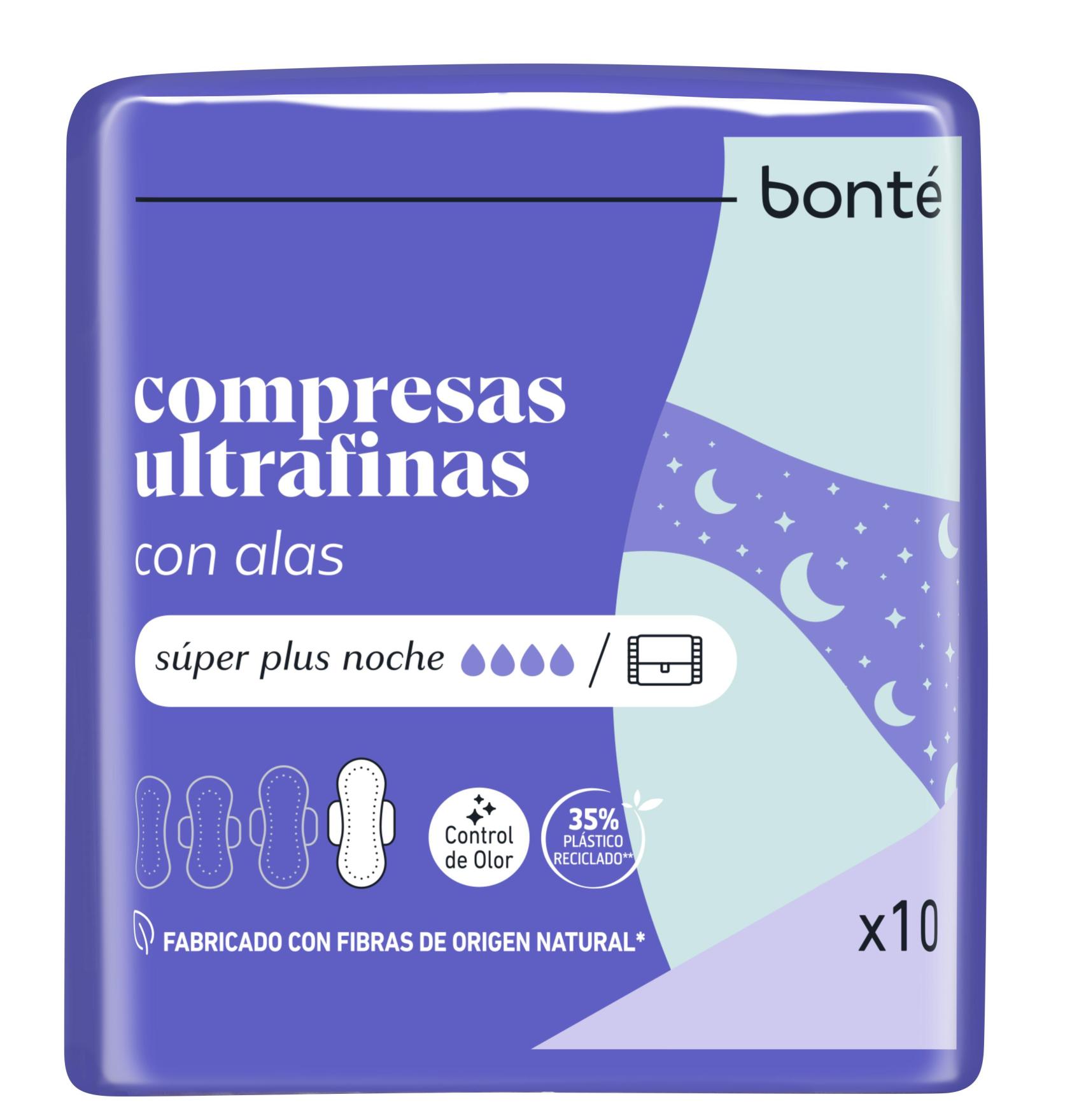 Compresas ultrafinas bonté
