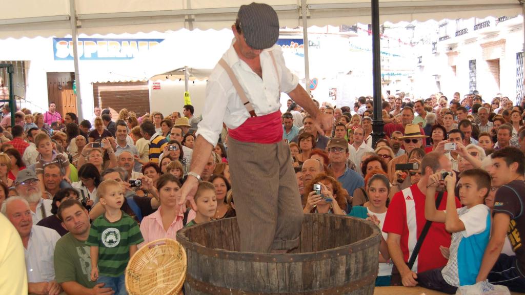 Fiesta del Vino y la Castaña en Yunquera.