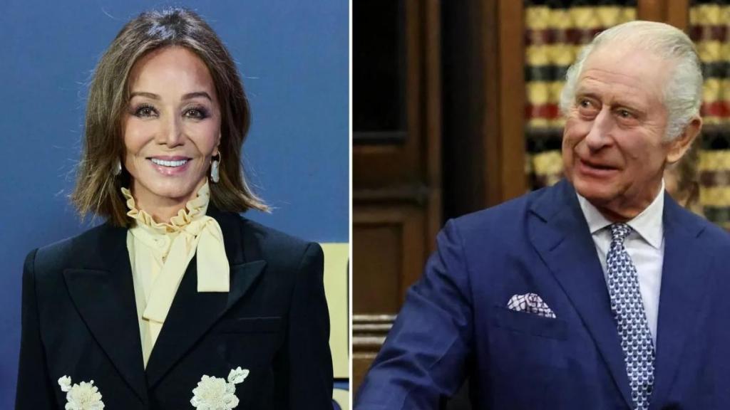 Isabel Preysler y Carlos III en un montaje de EL ESPAÑOL.