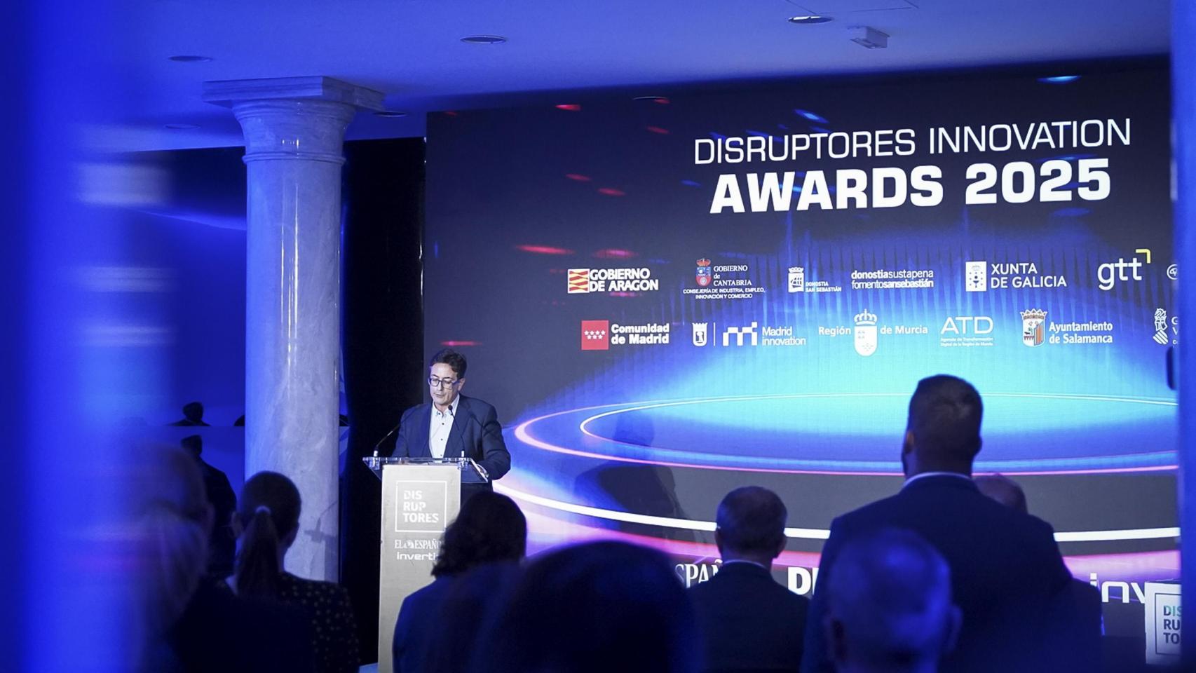 Rafael Navarro, en la apertura de los DISRUPTORES Innovation Awards.