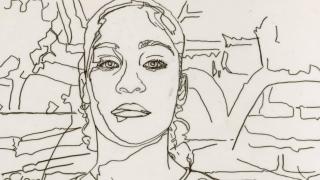 Azucena Vieites, pura dinamita, en la Real Academia de Bellas Artes de San Fernando