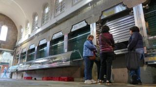 Imagen de la plaza de Abastos de Santiago de Compostela.