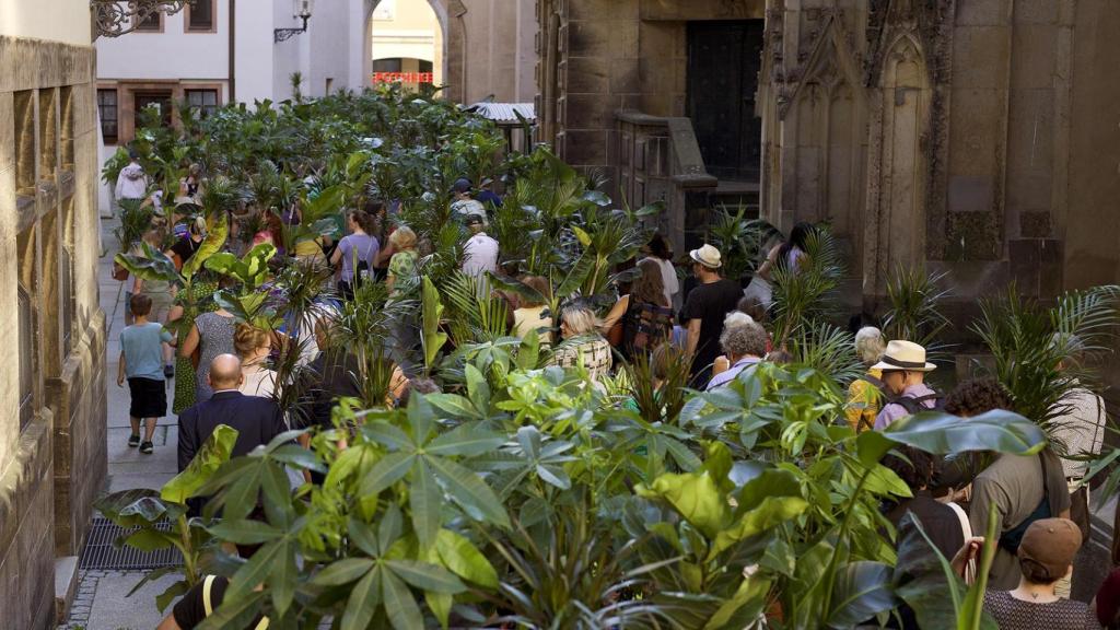 Maider López: 'Moving Garden' (2022). Foto: Maider López