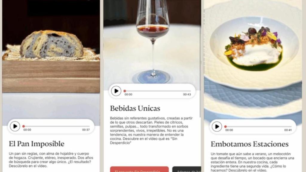 La cocina de Ricard Camarena en su nueva app.